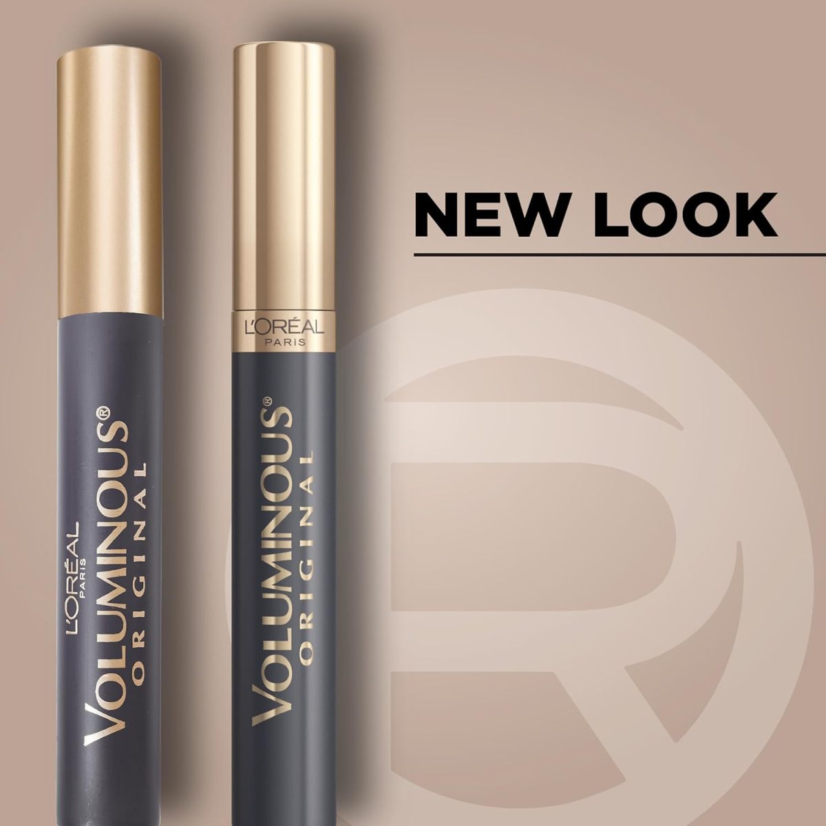 ⁦L’Oréal Paris Makeup Voluminous Original Mascara, Black, 0.28 Fl Oz⁩ - الصورة ⁦2⁩