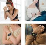 ⁦Duomama Adjustable Nylon Solo Loop Watch Bands for Men - Compatible with 22mm - Quick Release Replacement Wristband - Stretchy Fabric Braided Sport Elastic Straps⁩ - الصورة ⁦3⁩