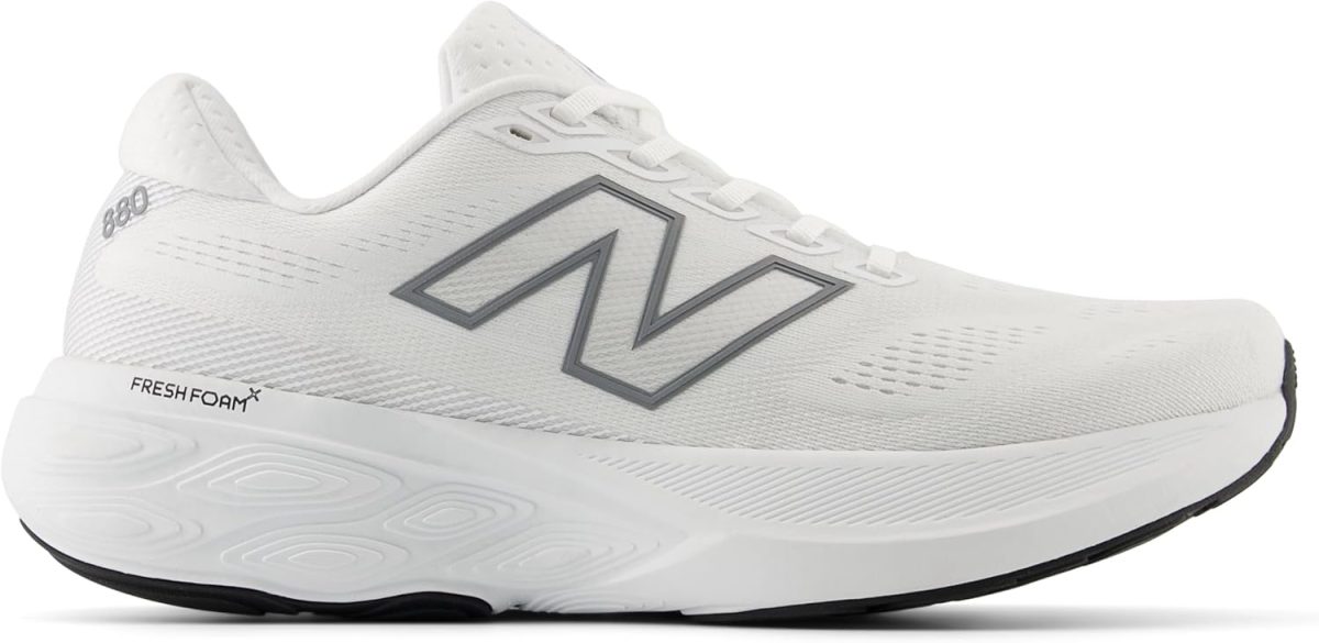 ⁦New Balance Fresh Foam X 880v14 Running Shoes for Men, Size 42 EU, Alloy/⁩ - الصورة ⁦2⁩