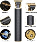 ⁦KEMEI Mens Clipper Cordless Hair Clippers, Razor Electric Professional Beard Trimmer Grooming Shaving Machine Self Hair Cutting Haircut Trimmers Cutter,Black KM-1971⁩ - الصورة ⁦4⁩