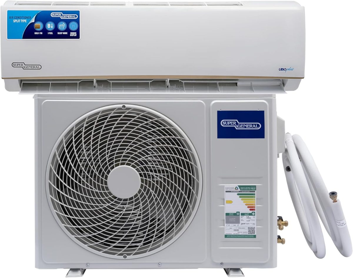 ⁦Super General 1.5 Ton Split System Air Conditioner with Cool Function | Model No KSGS183GE1 With Two Years Warranty⁩ - الصورة ⁦4⁩