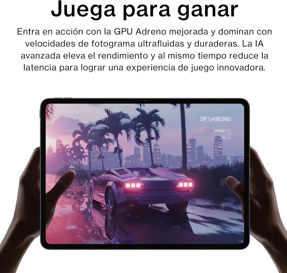⁦OnePlus Pad 3, Snapdragon® 8 Elite, 144Hz Refresh Rate, Wi-Fi (Storm Blue, 12GB+256GB)⁩ - الصورة ⁦5⁩