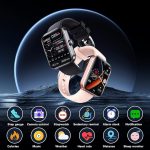 ⁦LYAROMIS 2025 Smart Watch for Men Women, 1.91" HD Smartwatch with 100+ Sports Modes,Blood oxygen test, Heart Rate/Sleep Monitor, Activity Tracker for Android/iPhone(F57L)⁩ - الصورة ⁦2⁩