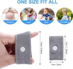 ⁦Sickness Bands,2 Pairs Motion Sickness Wristbands for Kids and Adults-Motion Sickness Bands-Anti Nausea Wristbands-Nausea Bands for Morning Car Travel Sea Sickness⁩ - الصورة ⁦2⁩