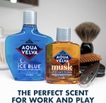⁦Aqua Velva After Shave, Classic Ice Blue, Soothes, Cools, and Refreshes Skin, 7 Ounce⁩ - الصورة ⁦6⁩