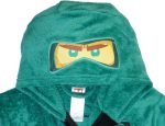 ⁦LEGO boys Lego Ninjago Little/Big Boys Costume Plush Robe Bathrobe⁩ - الصورة ⁦2⁩