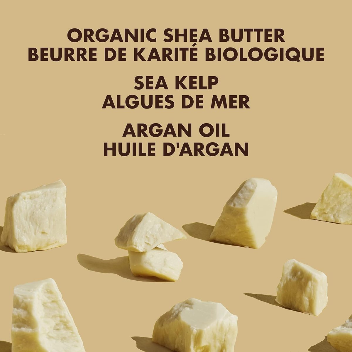 ⁦SHEA MOISTURE Deep Treatment Masque For Dry, Damaged Or Transitioning Hair Raw Butter With Sea Kelp And Argan Oil 12 Oz⁩ - الصورة ⁦5⁩