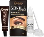 ⁦Demure Eyebrow Dye Kit, Professional Formula Brow Tint - contains Argan Oil & Castor Oil (Omega 6, Carotene, Vitamins А, Е, F), Fast and Safe Results (3.0 Dark Brown)⁩ - الصورة ⁦6⁩