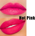 ⁦Velvet Matte Bright Hot Pink Liquid Lipstick, Waterproof Quick-Drying Non-Sticky Full-Coverage Lip Gloss, Lipsticks for Women Long Lasting Matte Lipstick⁩ - الصورة ⁦5⁩