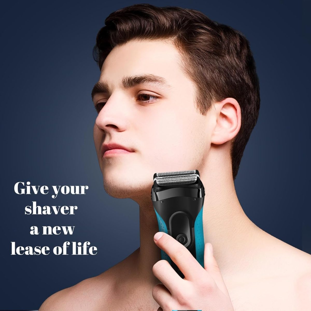 ⁦Shaver Replacement Head Compatible with All Braun Series 3 Shaver, Shaving Head for Men Electric Foil Shaver Cordless Razor Head fit 21B 3000s 3010s 3040s 3050cc 300S 310S 320S 330S 340S 360S 380S⁩ - الصورة ⁦7⁩
