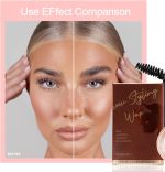 ⁦NALACAL 2Pcs Eyebrow Soap Kit, Eyebrow Styling Soap Gel Brows Shaping Cream Waterproof Long Lasting Eyebrows Styling Wax Eyebrow Gel for Natural Brows Shaping Defining⁩ - الصورة ⁦4⁩