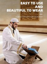 ⁦Mini Rechargeable Smart Tasbih Zikr Ring,Muslim Prayer, Prayer timing reminder,Waterproof Digital LED Electronic Finger Counter (Black, 20MM)⁩ - الصورة ⁦6⁩