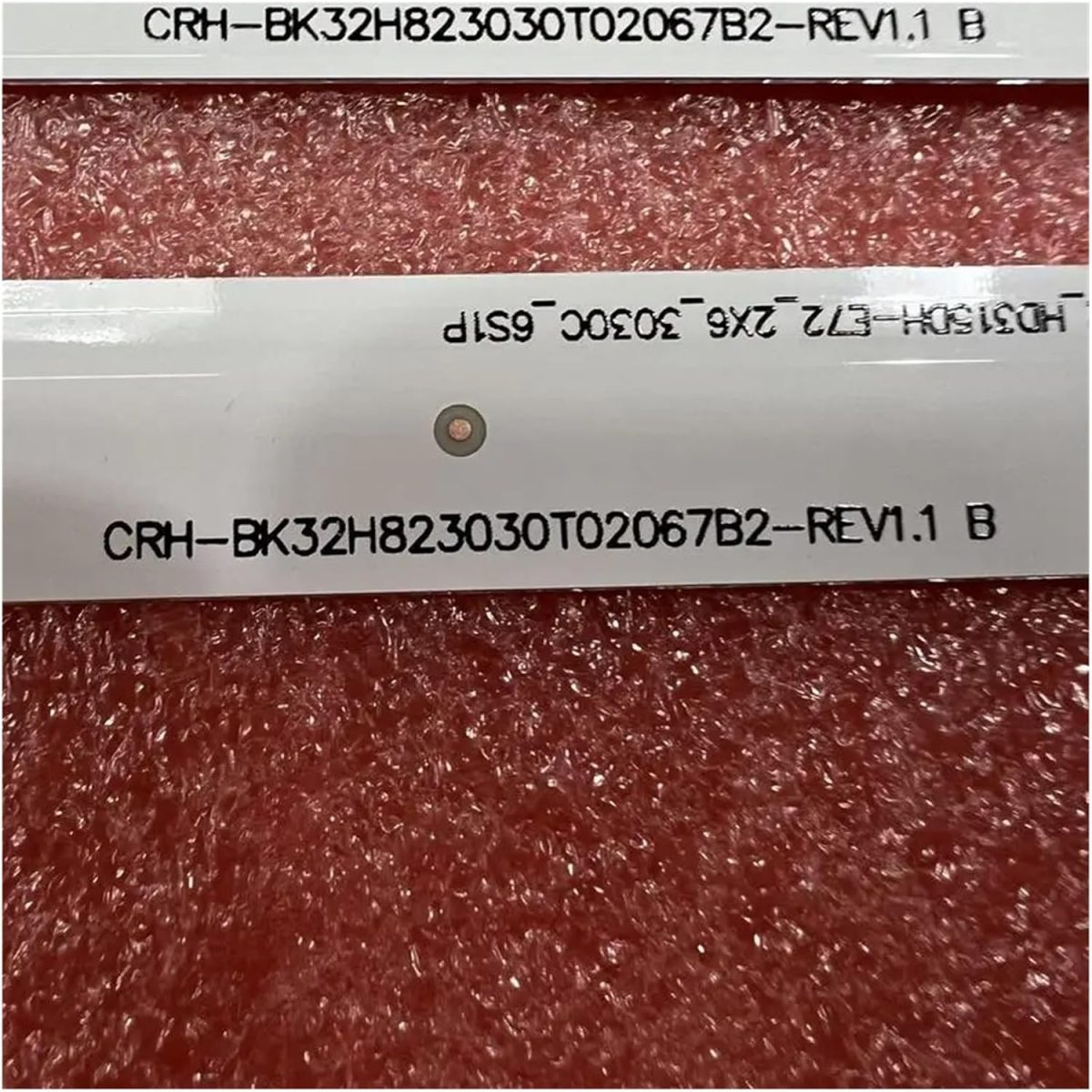 ⁦LED Backlight Strips 6LED For SVH320AQ9 JL.32061330-003BS-M JL.32061330-003CS-M CRH-BK32H823030T02067B2 32 HD315DH E72 2X6⁩ - الصورة ⁦5⁩