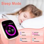⁦Children's Smartwatch, Fitness Tracker Watch, 1.75 Inches, Smart Watch with 100+ Sports Modes, Heart Rate, Sleep Monitor, Games, Pedometer, Gift for Boy Girl Ado 5-16 Years – Gold⁩ - الصورة ⁦5⁩