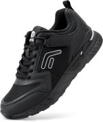 FitVille Men's Walking Shoes Wide Width Sneaker Running Orthopedic Shoes for Flat Feet Plantar Fasciitis - Rebound Core V7