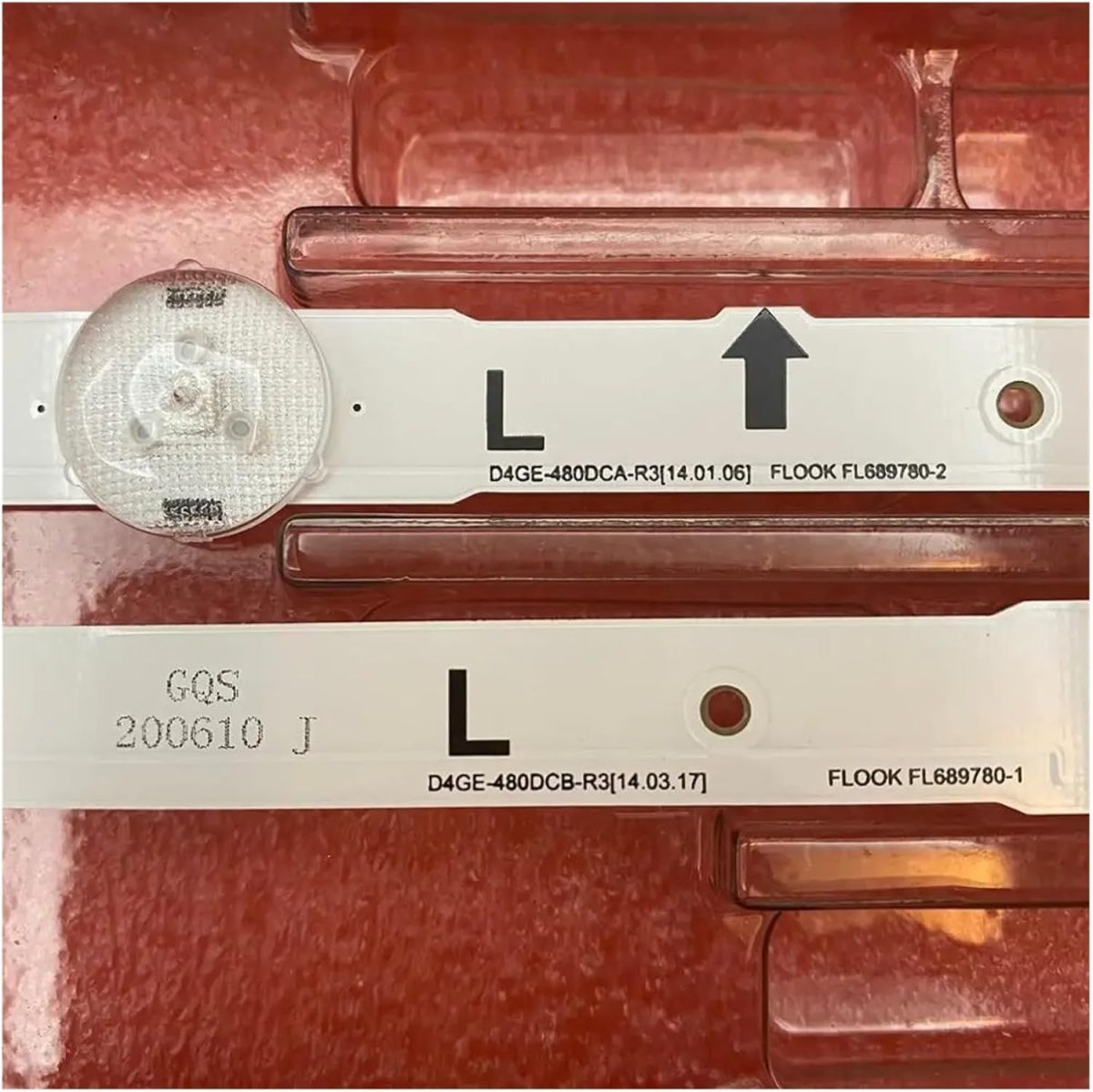 ⁦LED Backlight for Sam/s.ung UN48J5500AG UE48H5500 UE48J6200 UE48J5572SU UE48J5150AS UE48H6200AK UE48J5570SU BN96-30454A 30453A⁩ - الصورة ⁦5⁩