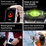 ⁦LYAROMIS 2025 Smart Watch for Men Women, 1.91" HD Smartwatch with 100+ Sports Modes,Blood oxygen test, Heart Rate/Sleep Monitor, Activity Tracker for Android/iPhone(F57L)⁩ - الصورة ⁦6⁩