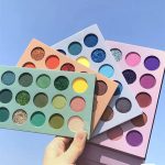 ⁦60 Colors Eye Makeup Palettes, 4 In 1 Color Board Matte And Shimmer Highly Pigmented Eye Makeup Palettes,Eyeshadow, RotationEyes Shadow⁩ - الصورة ⁦4⁩