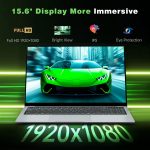 ⁦15.6 inch gaming laptop,N4000 Processor,8GB RAM 256GB SSD,Notebook Computers Laptops 1920x1080 Display,WiF5,Mini HDMI, win 11 pro,Laptops for Students,Business Work,gaming laptop cheap,portable gamer⁩ - الصورة ⁦3⁩