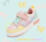 ⁦LUCKY STEP Kid's Slip On Sneaker Comfort Casual Running Tennis School Low Top Sneaker Strap Athletic Walking Shoes for Children/Boys/Girls⁩ - الصورة ⁦2⁩