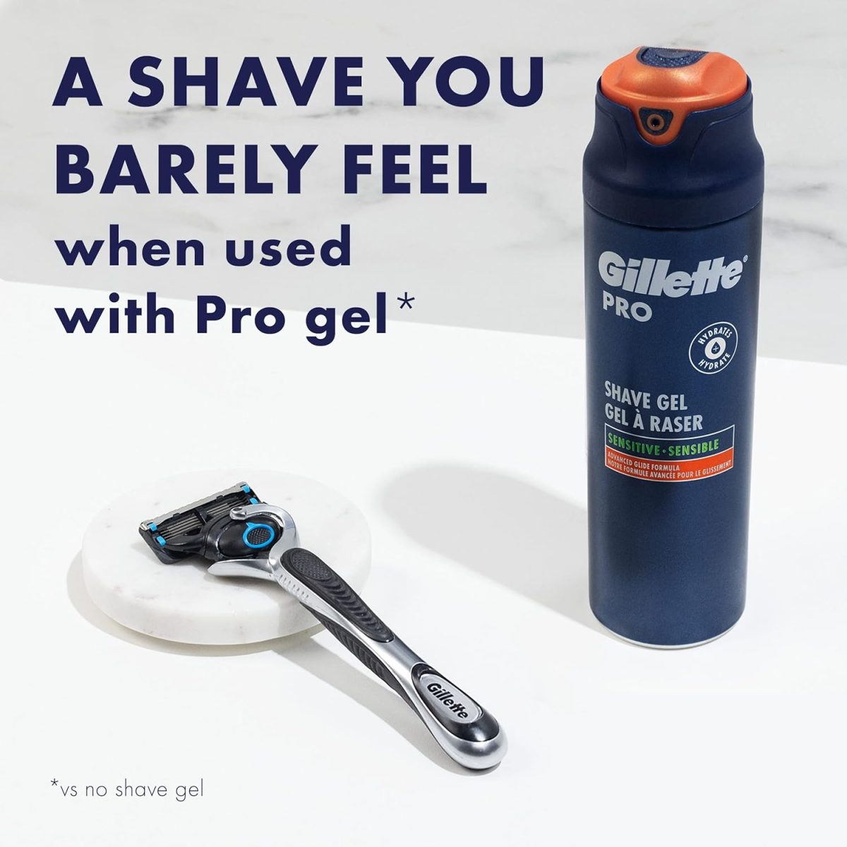 ⁦Gillette ProGlide Chill Men’s Razor Blades, 8 Blade Refills⁩ - الصورة ⁦10⁩