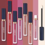 ⁦QiBest 7Pcs Matte Liquid Lipstick + 1Pcs Lip Plumper Makeup Set Kit, Pigmented Long Lasting Lip Gloss Set, Velvet Waterproof Lip Makeup Valentine's Day Gift Sets for Girls and Women⁩ - الصورة ⁦3⁩