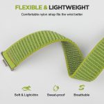 ⁦KEYSJEFF Nylon Strap Compatible with Huawei Watch Fit 4 Pro Strap, No Gap Breathable Sports Wristband Replacement Strap Compatible with Huawei Watch Fit 3/4/4 Pro 2025⁩ - الصورة ⁦6⁩