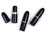 ⁦AUEAR, Empty Lip Balm Lipstick Tubes Container Bullet Shape for Lipstick Lip Balm DIY, Black, 15 Count (Pack of 1)⁩ - الصورة ⁦8⁩
