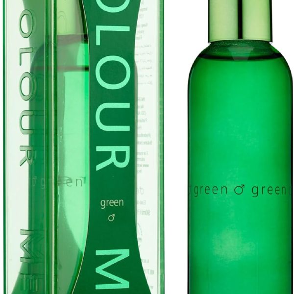 Colour Me Green - Fragrance for Men - 90ml Eau de Parfum, by Milton-Lloyd