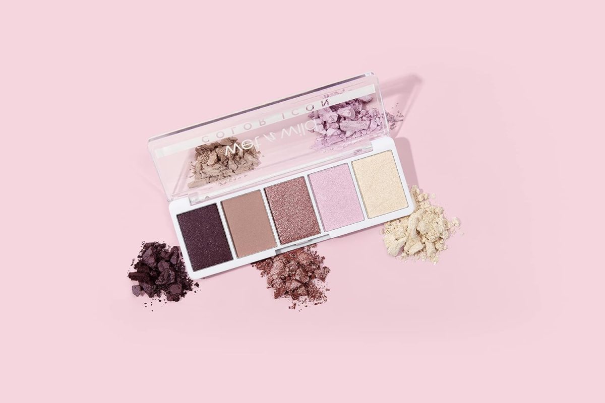 ⁦wet n wild Color Icon Eyeshadow Makeup 5 Pan Palette, Purple Petalette, Matte, Shimmer, Metallic, Long Wearing, Rich Buttery Pigment, Cruelty Free⁩ - الصورة ⁦5⁩