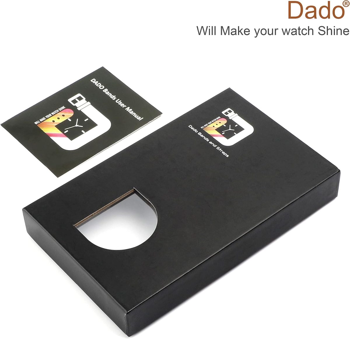 ⁦Dado Leather Magnetic loop Strap Compatible with Apple watch Series 10 | Ultra 2 | 9 | 8 Ultra | 8 | 7 | 6 | SE, fashionable bracelet strap for iWatch⁩ - الصورة ⁦2⁩