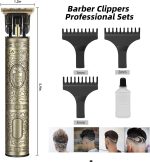 ⁦PROTON Professional Hair Clippers for Men,Electric Cordless T Blade Trimmers for Barbers,Zero Gapped Liners Outliner Clipper for Beard Hair Cutting⁩ - الصورة ⁦5⁩