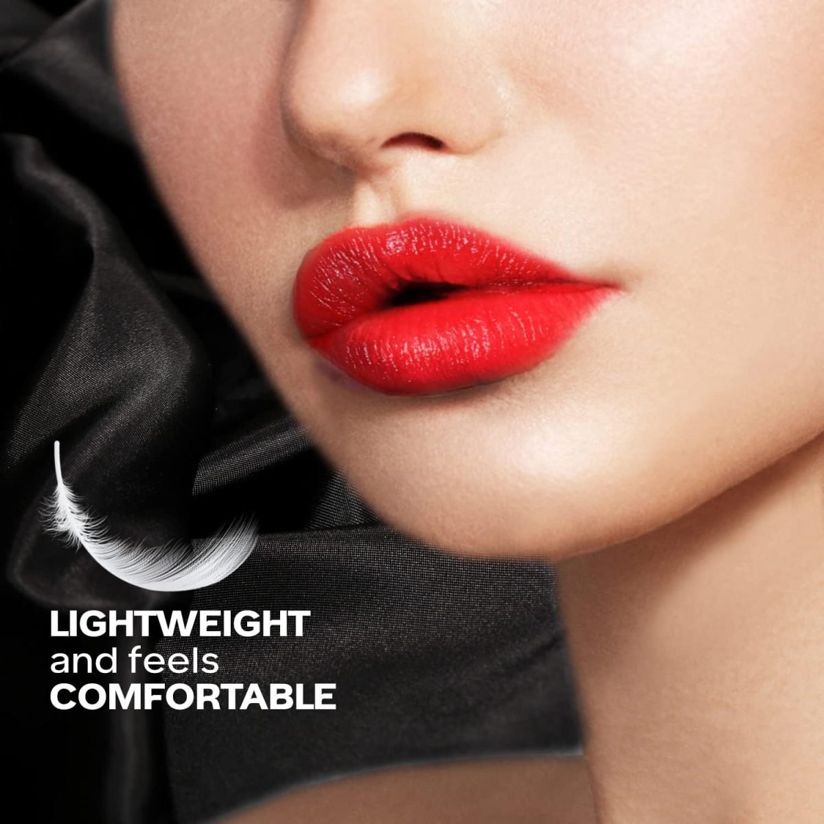 ⁦FACESCANADA Faces Canada Weightless Crème Glossy Lipstick 4 g Burgundy 17 (Wine)⁩ - الصورة ⁦4⁩