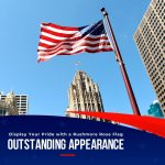 ⁦Rushmore Rose USA American Flag 3x5 - Made in Premium US Flag. Embroidered Stars and Stripes - American Flags Made in America⁩ - الصورة ⁦4⁩