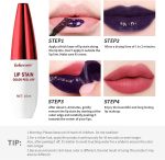 ⁦3Pcs Peel Off Lip Liner Stain, Peel Off Lip Stain Lip Tint, Long Lasting Waterproof Lip Liner Stain Peel Off Liquid Lipstick, Matte Finish Lip Stain Peel Off Makeup for Women Girls⁩ - الصورة ⁦7⁩