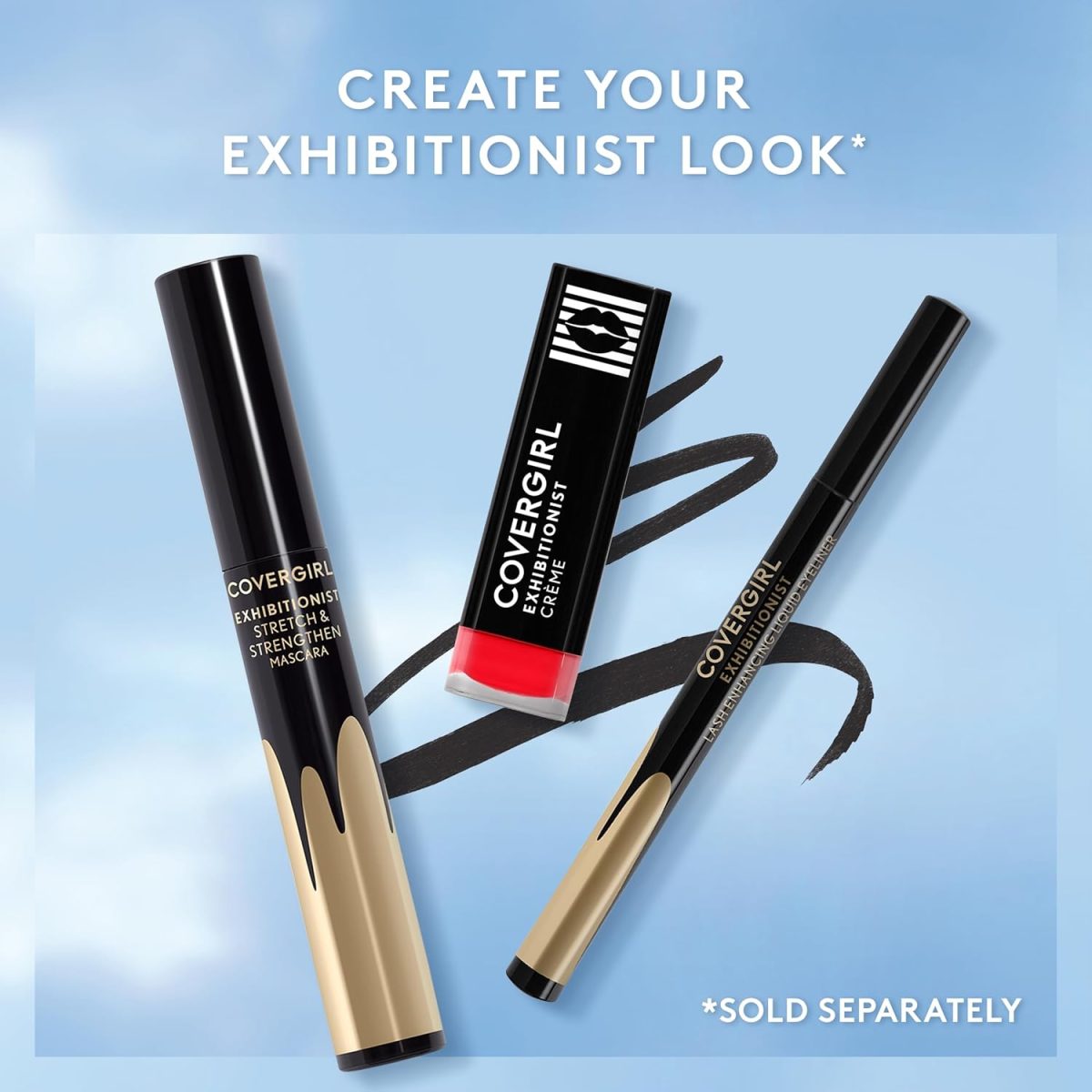 ⁦COVERGIRL Exhibitionist Cream Lipstick, Dolce Latte⁩ - الصورة ⁦5⁩