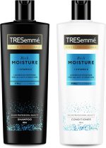 TRESemmé Rich Moisture Shampoo and Conditioner for Dry Damaged Hair 400ml + 400ml