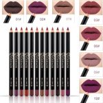 ⁦ORiTi 12 Color Lip Pencil - Soft Waterproof Smooth Lip Liner/Lipliner Pen (Lip 12PC SET)⁩ - الصورة ⁦6⁩