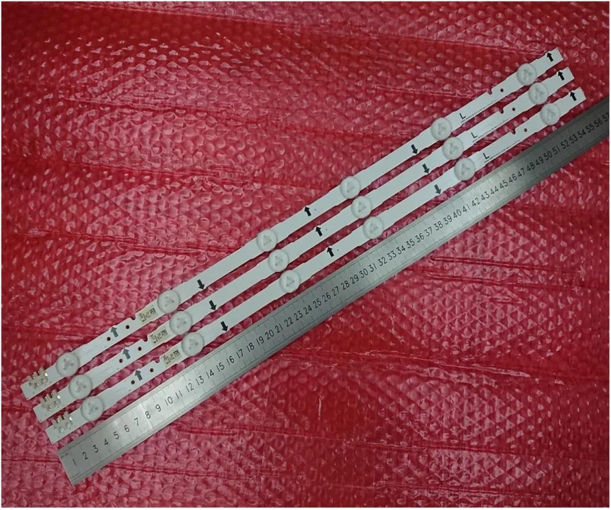 ⁦TILLOJJ New 3 PCS/set 6LED 560mm LED strip for Sam/s.ung UN28H4000AF UN28H4500AF 2014SVS28_3228 D4GE-280DC0-R1 LM41-00099N BN96-30440A⁩ - الصورة ⁦5⁩