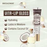 ⁦Kiss Broadway Clear Lip Gloss (Mint, Coconut, Rosehip Oil), Pack Of 6⁩ - الصورة ⁦4⁩