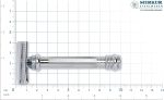 ⁦Merkur Razor Merkur Safety Razor 39c,Chrome⁩ - الصورة ⁦3⁩