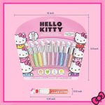 ⁦Hello Kitty 10 Piece Plant Based Lip Gloss, Girls Party Favors, First Makeup Set for Girl, Perfect for Parties, Sleepovers, and Birthday Gifts, Ages 3+, by Townley Girl⁩ - الصورة ⁦7⁩
