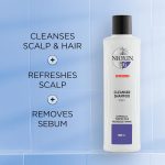 ⁦شامبو منظف نظام Nioxin 6 للشعر المبيض - الشعر المعالج كيميائياً مع ترقيق التقدم ، 33.8 أونصة، من نيوكسين⁩ - الصورة ⁦3⁩