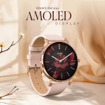 ⁦Noise Diva 2 Fashion Smart Watch for Women - Sleekest Dial, 36mm AMOLED Display, Improved Female Cycle Tracker, BT Calling, Sleep Tracking, AI Voice Assistant, Password Protection-Rose Link⁩ - الصورة ⁦4⁩