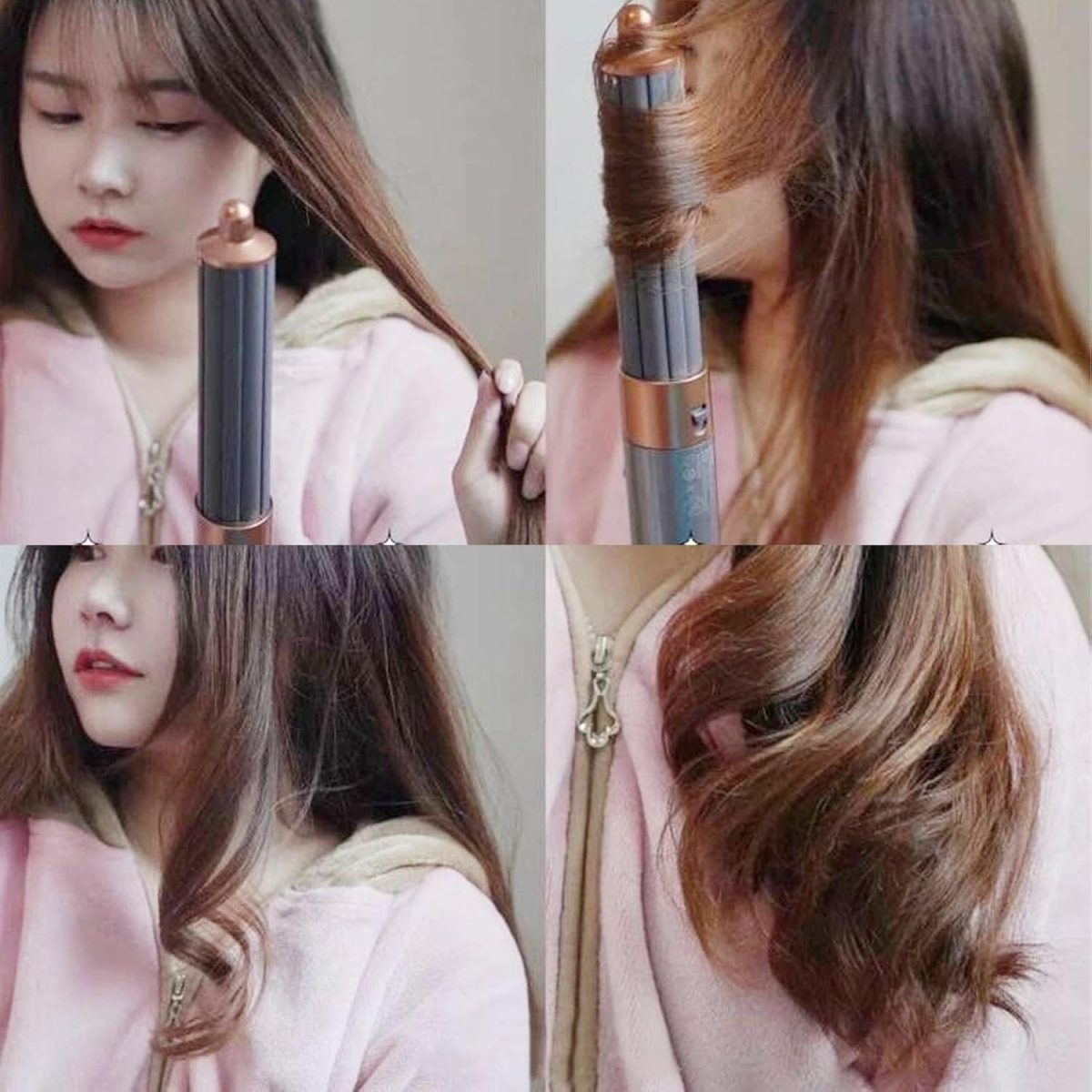 ⁦40mm Long Hair Curler Attachment for Dyson Airwrap Styler HS05 HS01, Hair Curler for Dyson Hair Dryer Attachments, for Dyson Airwrap Accessories, 40mm Attachments Long for Dyson Long Attachments⁩ - الصورة ⁦7⁩
