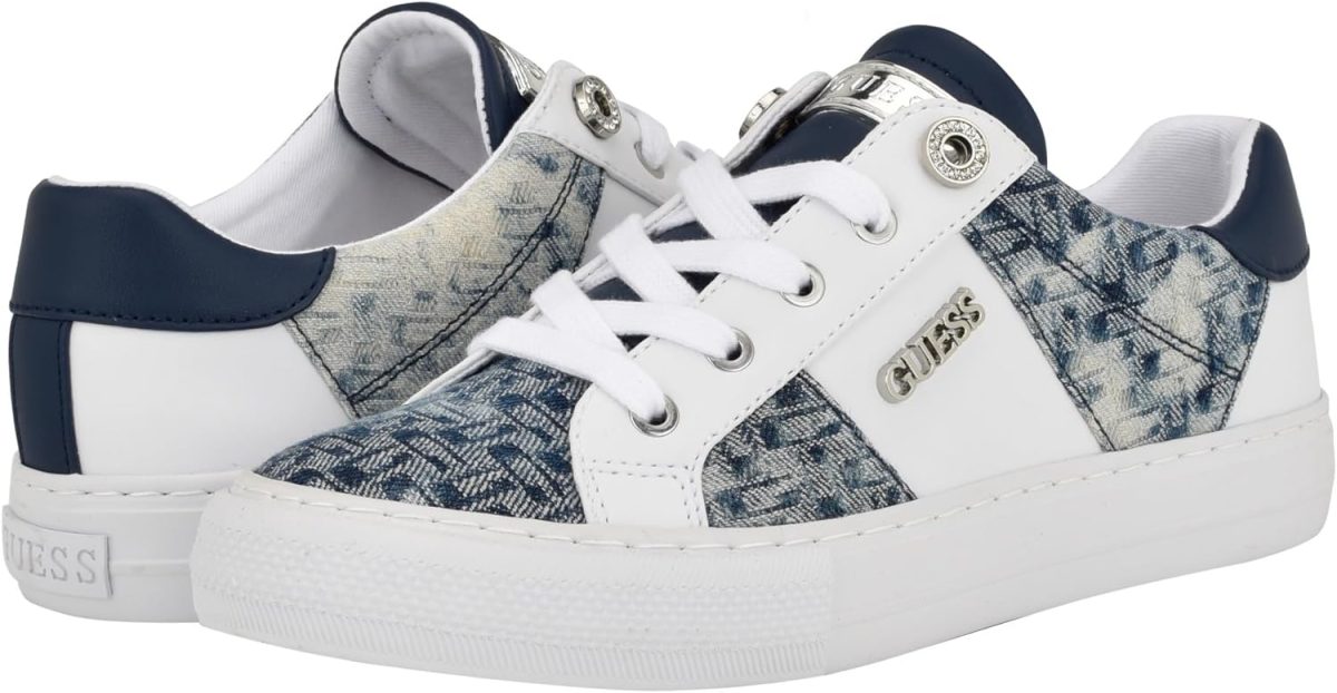 ⁦GUESS Loven3 womens Sneaker⁩ - الصورة ⁦9⁩