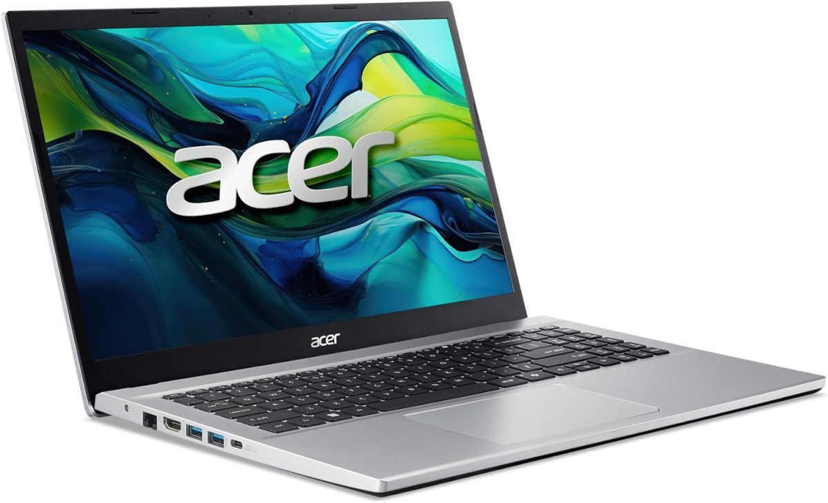 ⁦Acer Aspire Go 15 AI Ready Laptop, 15.6" FHD (1920 x 1080) IPS Display, AMD Ryzen 7 5825U, AMD Radeon Graphics, 16GB DDR4, 512GB PCIe Gen4 SSD, Wi-Fi 6, Windows 11 Home, AG15-42P-R3NB⁩ - الصورة ⁦3⁩