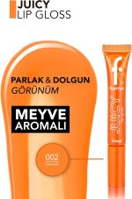 ⁦FLORMAR JUICY LIP GLOSS ORANGE⁩ - الصورة ⁦5⁩