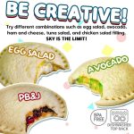 ⁦Sandwich Cutter and Sealer Set, Crustless Sandwich Maker with Triangle, Circle, Square Molds, Multi-Functional Cutter for Kids Lunch Boxes, Bento Meal Organization, 3 PCS⁩ - الصورة ⁦4⁩