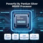 ⁦Bmax 14 inch Laptop Computer, 8GB RAM/256GB SSD, FHD IPS Display, Intel N5000 Processor, WiFi 5, BT 5.0, Long Lasting Battery, Slim Laptop⁩ - الصورة ⁦2⁩
